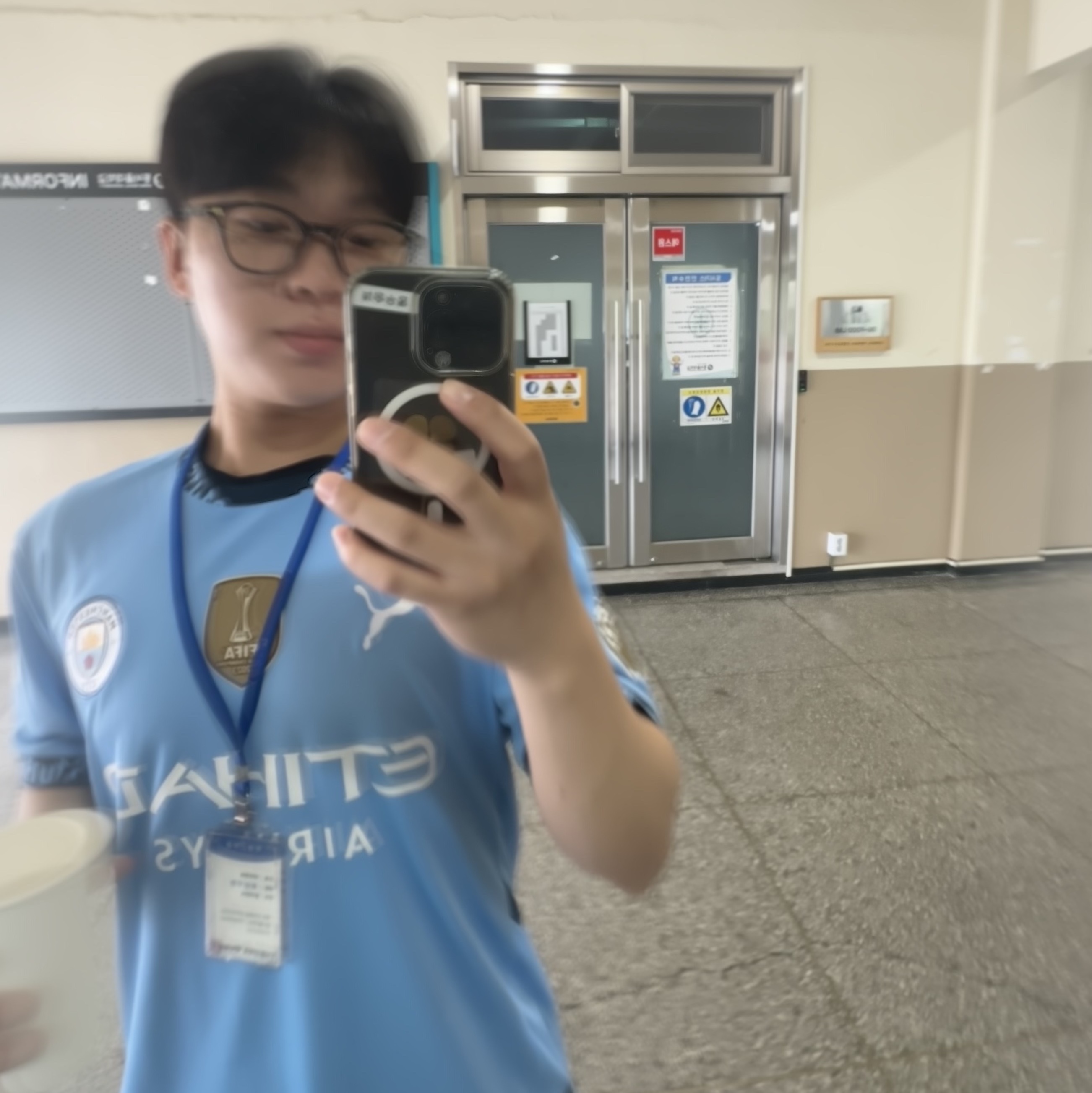 Puma Manchester City 2024/25 Home Jersey Team Light Blue (Non Marking Ver.) 착용 스타일