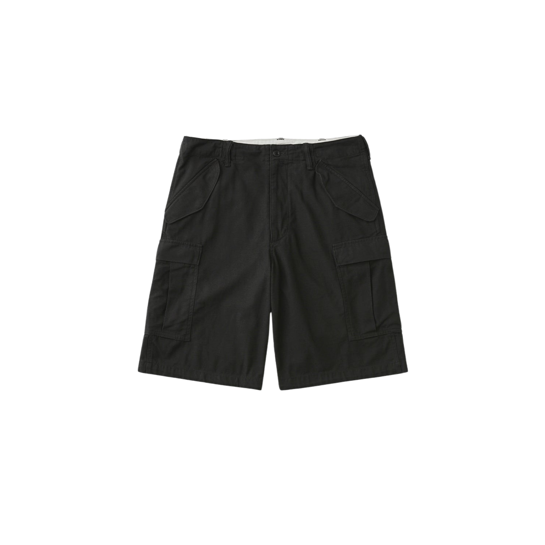 - Khakis Field Cargo Shorts Black