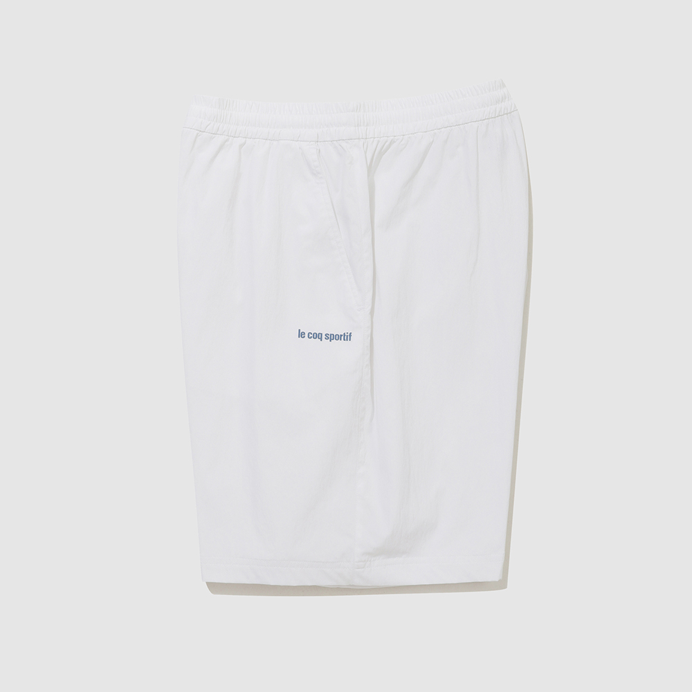 르꼬끄 스포르티브 르꼬끄X275C 루즈핏 4부 숏팬츠 - 화이트(QQ323XHP71)(le coq sportif LCS x 275c Collaboration Unisex half-pants Off-White) - 4