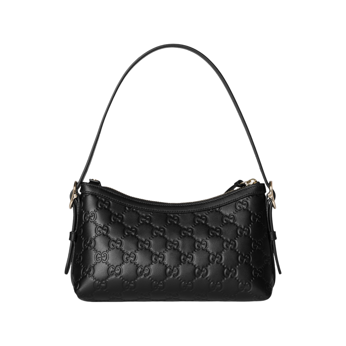 구찌 GG 엠블럼 스몰 숄더백 블랙(Gucci GG Emblem Small Shoulder Bag Black) - 3