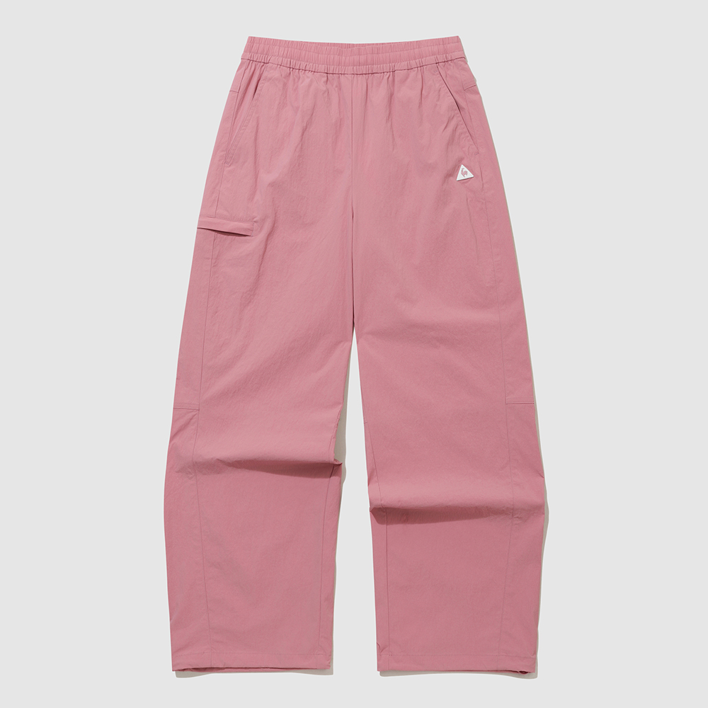르꼬끄 스포르티브 유니 2WAY 루즈핏 스트레이트 팬츠 - 핑크(QQ323LPT81)(le coq sportif Unisex Loose-Fit Straight Pants Soft Pink) - 2