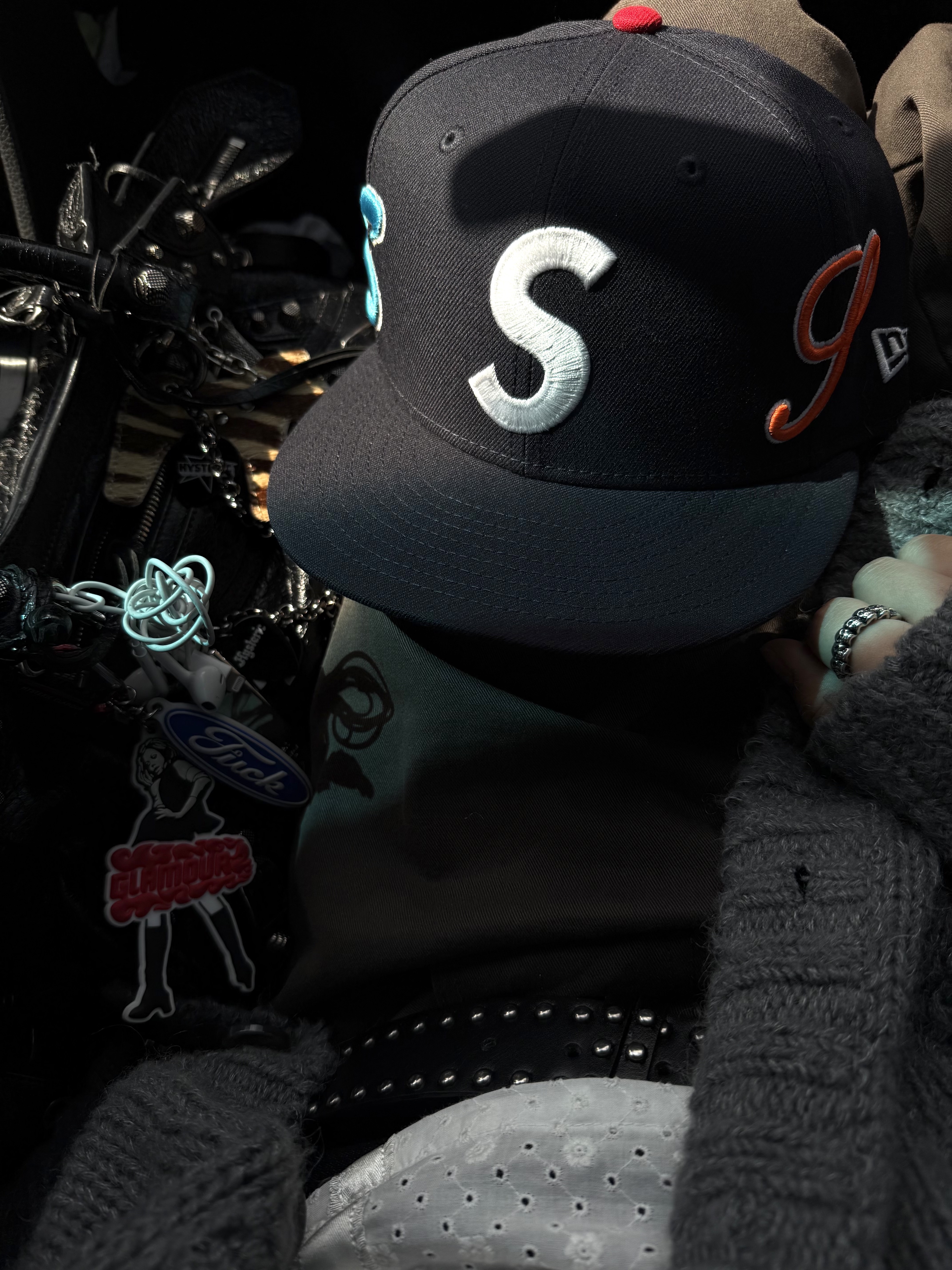 Supreme Multi S Logo New Era Navy - 25SS, Hysteric Glamour Vixen Girl Key Holder Multi 착용 스타일