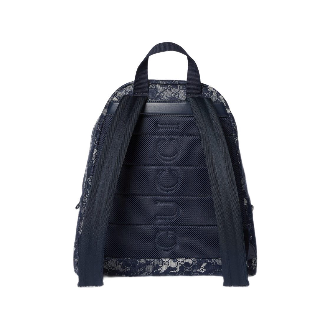 구찌 GG 데님 라지 백팩 다크 블루 GG 데님(Gucci GG Denim Large Backpack Dark Blue GG Denim) - 3