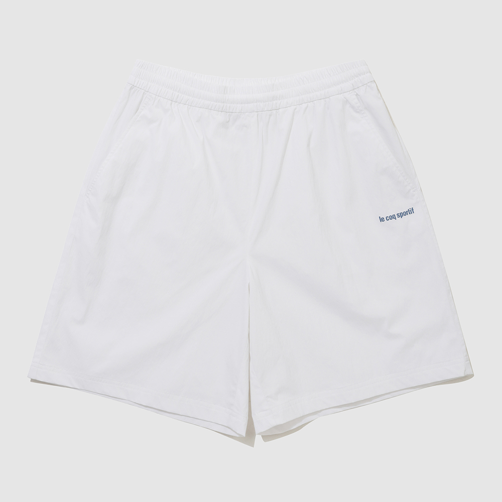 르꼬끄 스포르티브 르꼬끄X275C 루즈핏 4부 숏팬츠 - 화이트(QQ323XHP71)(le coq sportif LCS x 275c Collaboration Unisex half-pants Off-White) - 2