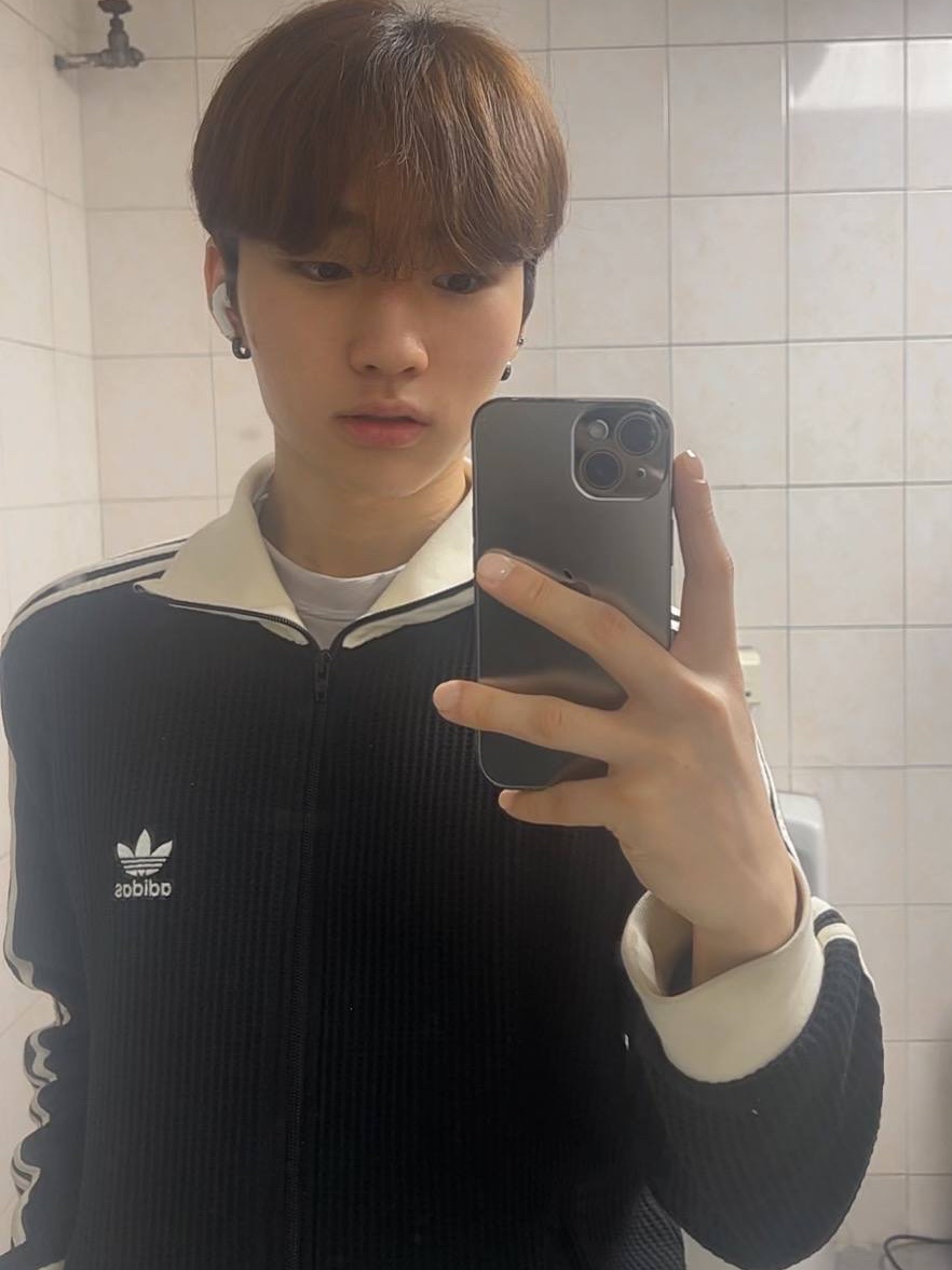 Adidas Waffle Beckenbauer Track Top Black - KR Sizing 착용 스타일