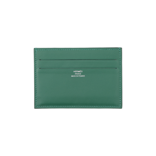 ITTONEA925JD HERMES Citizen Twill Card Case Swift Green