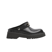 (W) Gucci Horsebit Mule Black