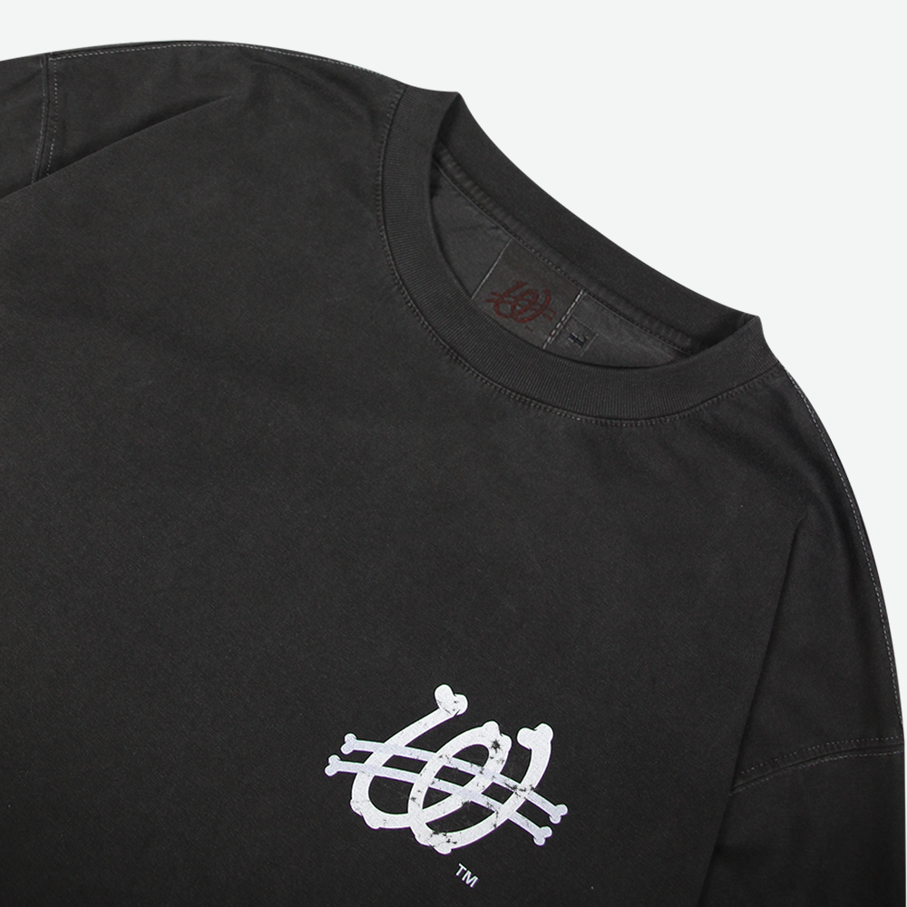 위얼드월드 본투비 피그먼트 롱슬리브 그레이(Weird World Born To Be Pigment Long Sleeve Grey) - 3