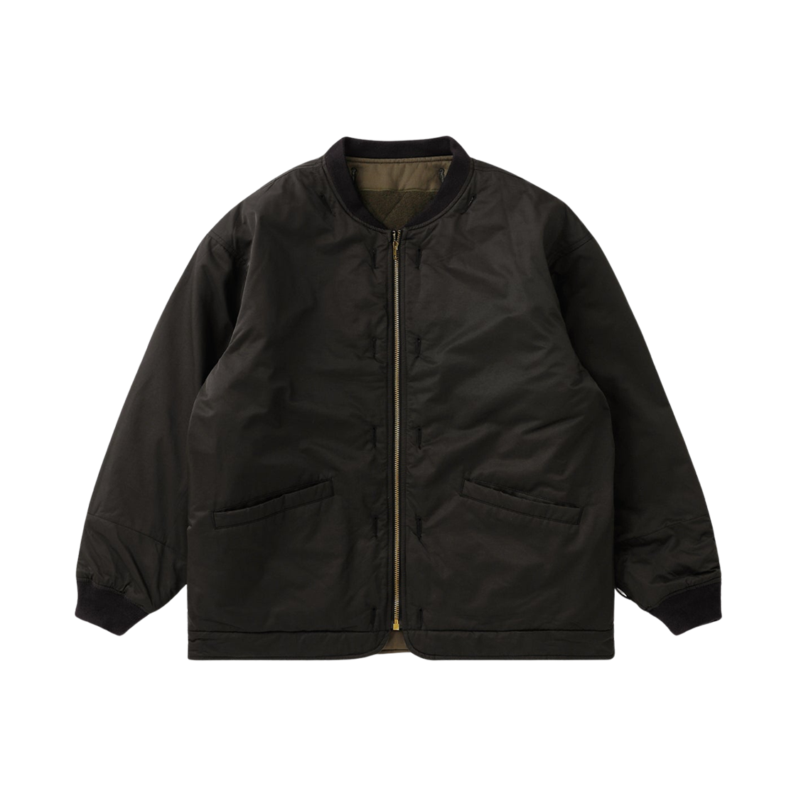 카키스 필드 라이너 자켓 페이디드 블랙(Khakis Field Liner Jacket Faded Black)