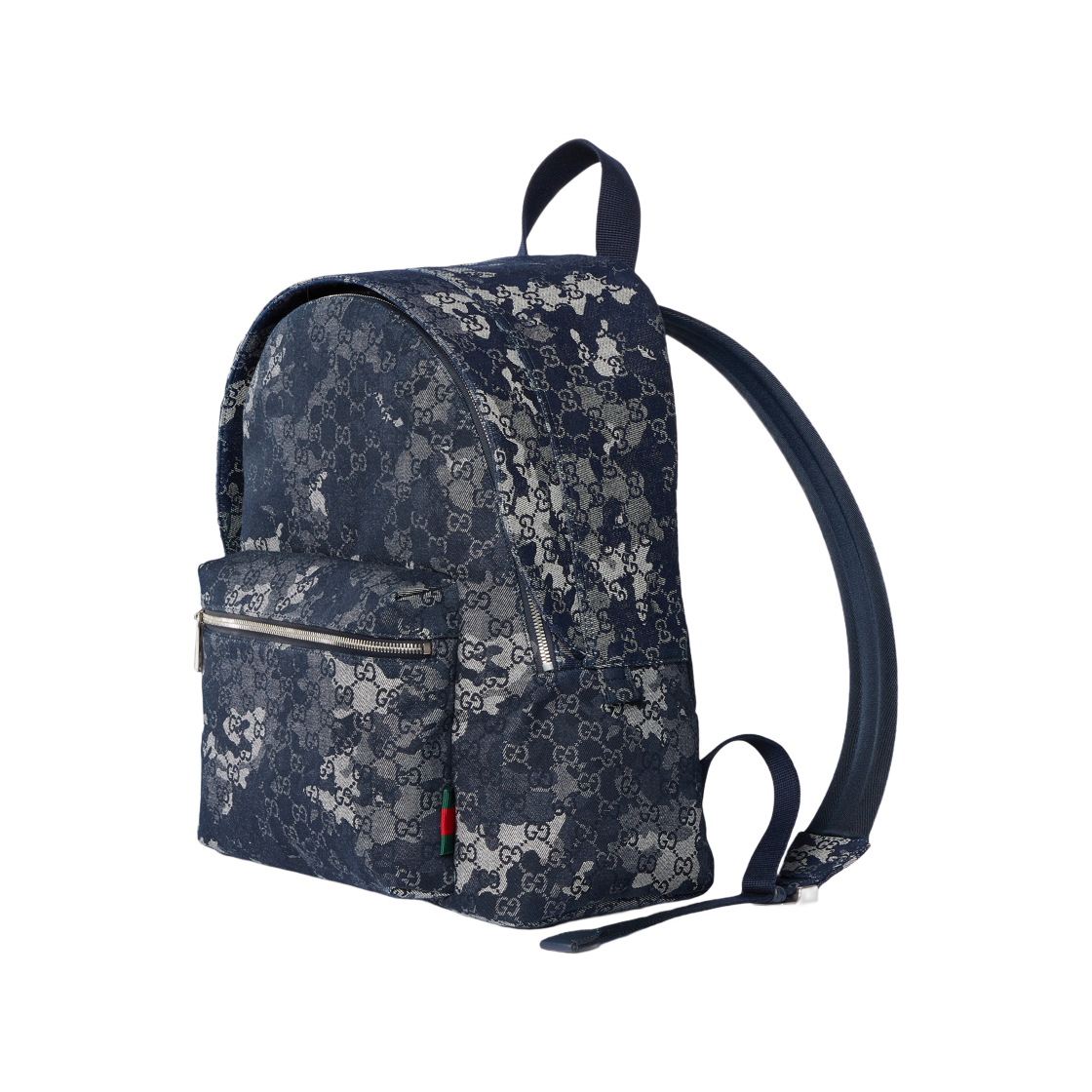 구찌 GG 데님 라지 백팩 다크 블루 GG 데님(Gucci GG Denim Large Backpack Dark Blue GG Denim) - 2