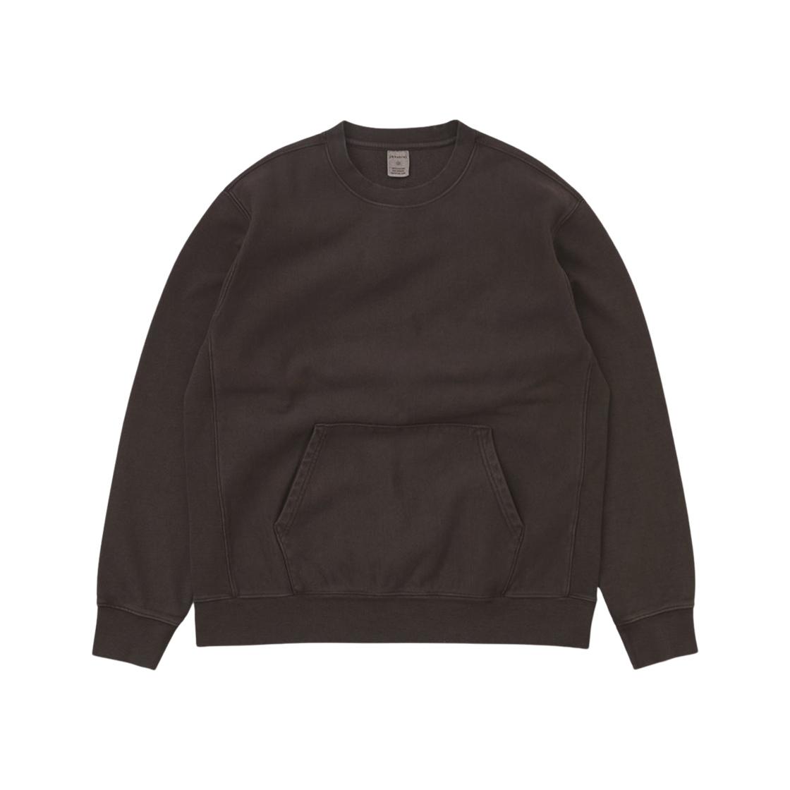카키스 오버다이드 크루넥 브라운(Khakis Overdyed Crewneck Brown)