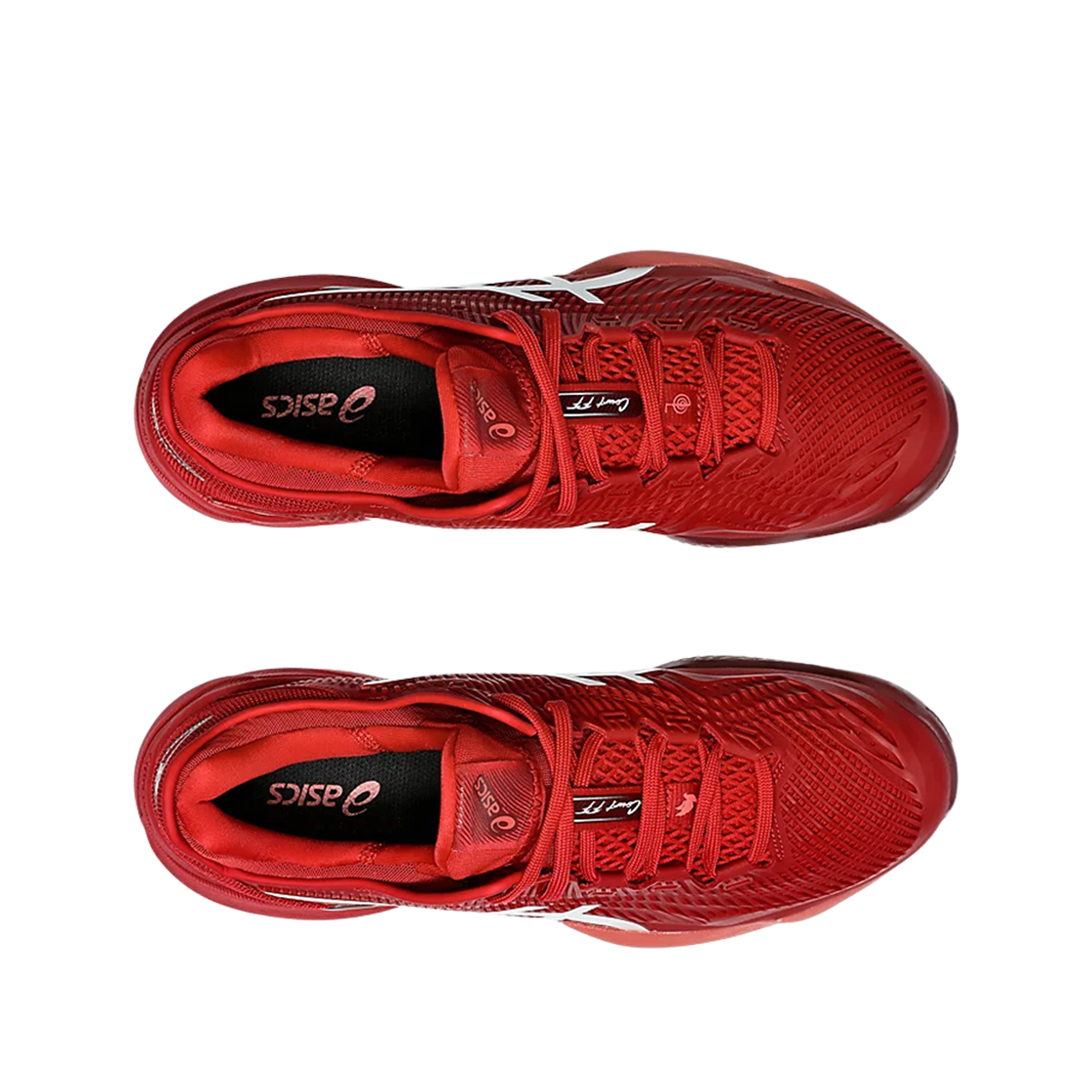 아식스 코트 FF 3 노박 클레이 크랜베리 화이트(Asics Court FF 3 Novak Clay Cranberry White) - 2