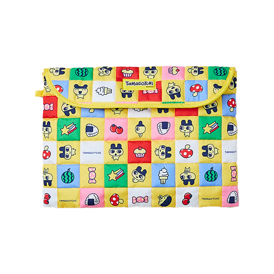 스파오 x 다마고치 랩탑 파우치 라이트 믹스(Spao x Tamagotchi Laptop Pouch Mix)