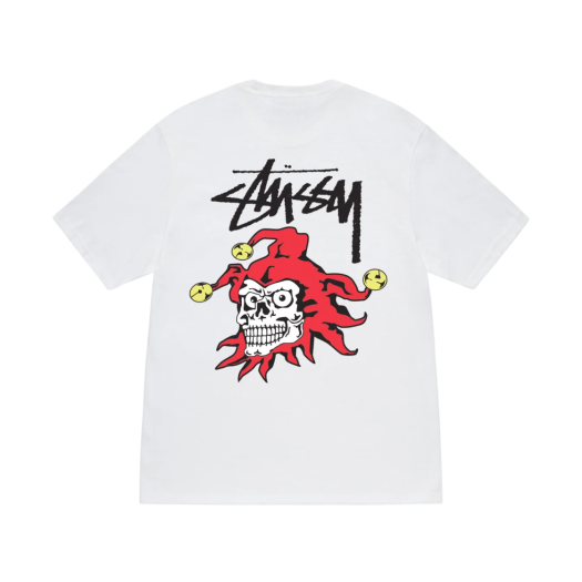 1905153 Stussy Joker T-Shirt White