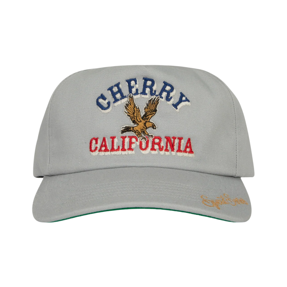 - Cherry LA Speed Series 5 Panel Hat Smoke