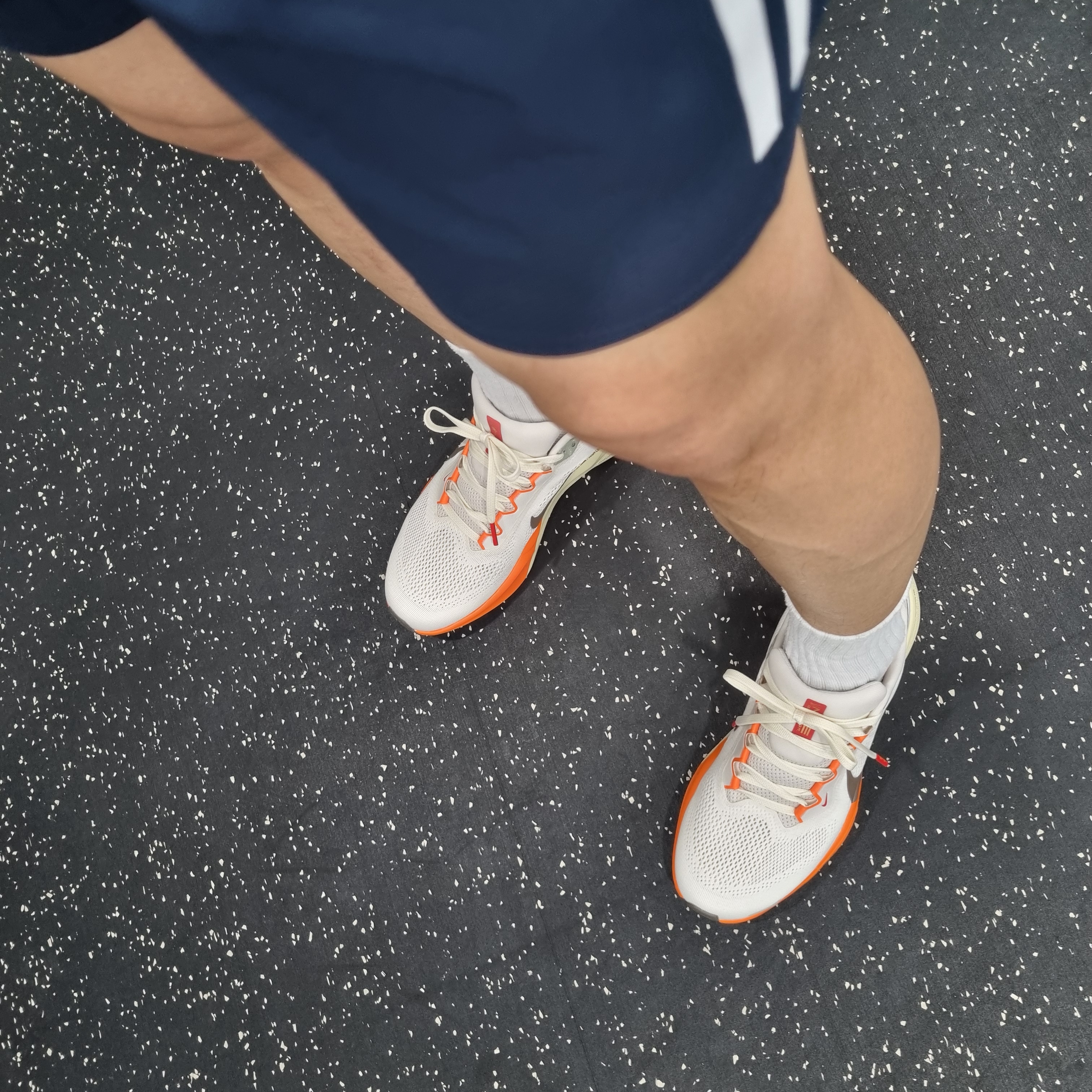 Nike Air Zoom Pegasus 41 Sail Light Khaki 착용 스타일