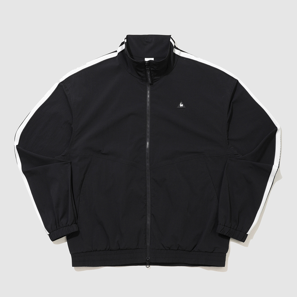 르꼬끄 스포르티브 유니 선데이 홑겹 자켓  - 블랙(QQ323LJK81)(le coq sportif Unisex Sunday jacket Black) - 2