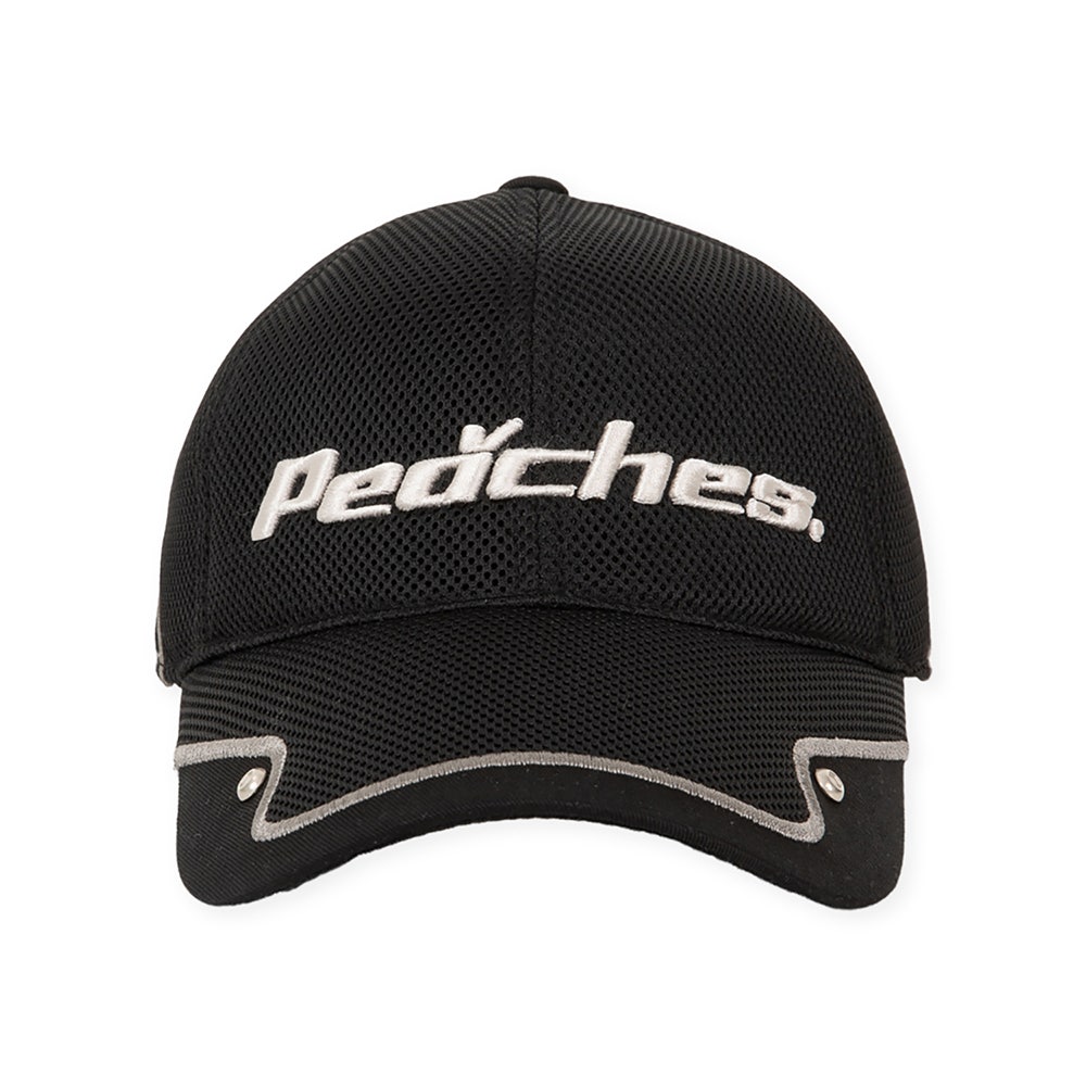 PCS25GXHG002 Peaches. Typelogo Rivet Mesh Cap - #2