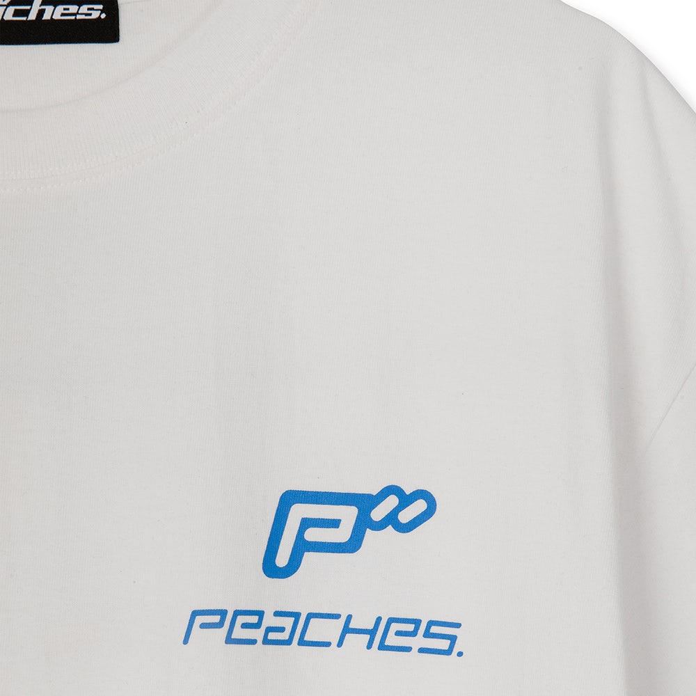 PCS25GXSS003 Peaches. Outline Logo S/S Tee White - #3