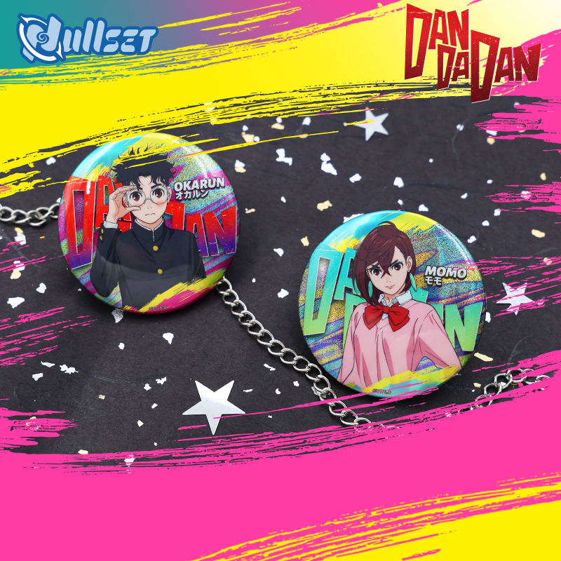 키쿠 단다단 뱃지 6종 랜덤팩 세트(KIKU Dandadan Badge 6 Kinds Random Pack Set) - 4