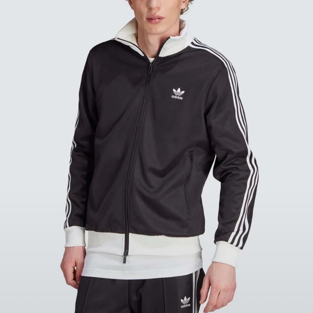 Adidas Adicolor Classics Beckenbauer Track Jacket Black - KR Sizing 착용 스타일