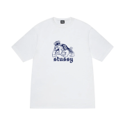 Stussy Bulldog T-Shirt White