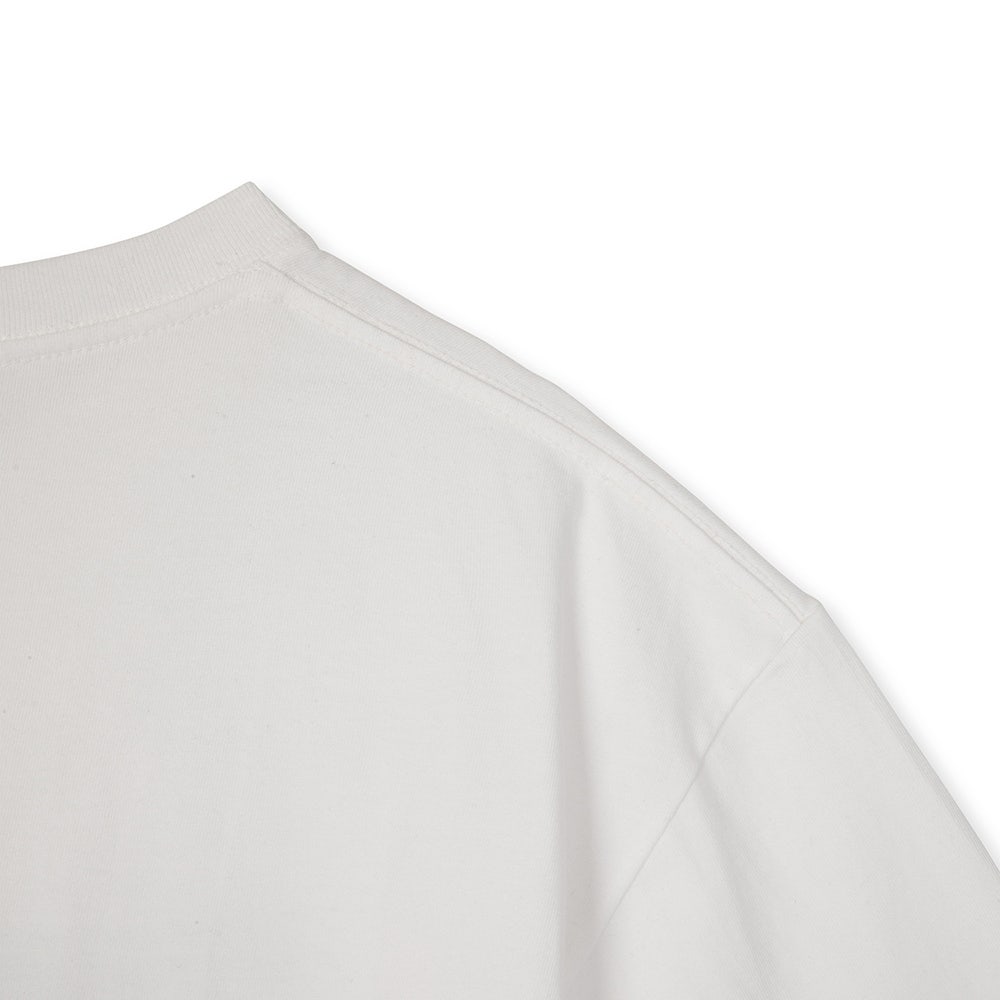 PCS25GXSS001 Peaches. Western Racing Logo S/S Tee White - #4
