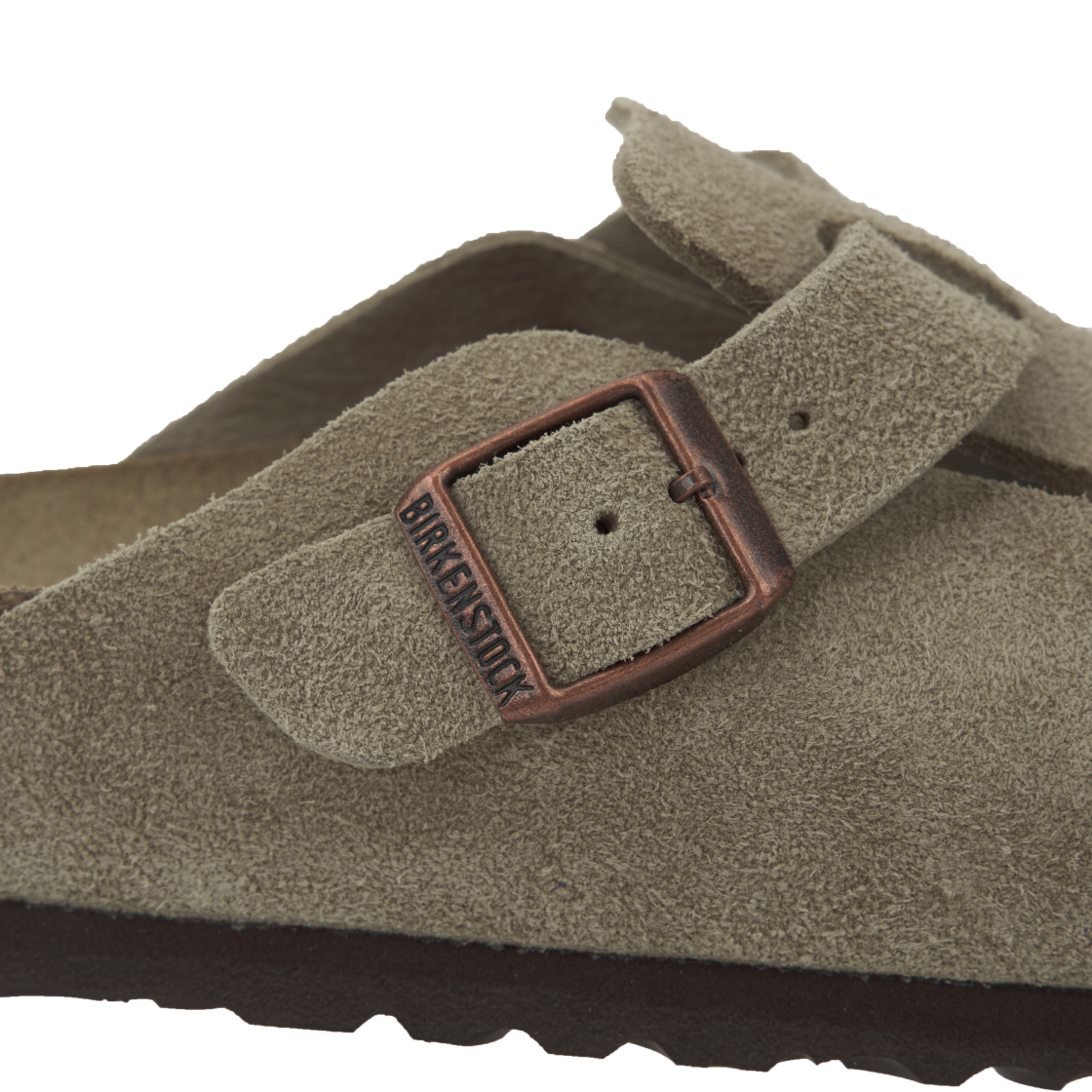 0560773 Birkenstock Boston Soft Footbed Taupe - Narrow - #7