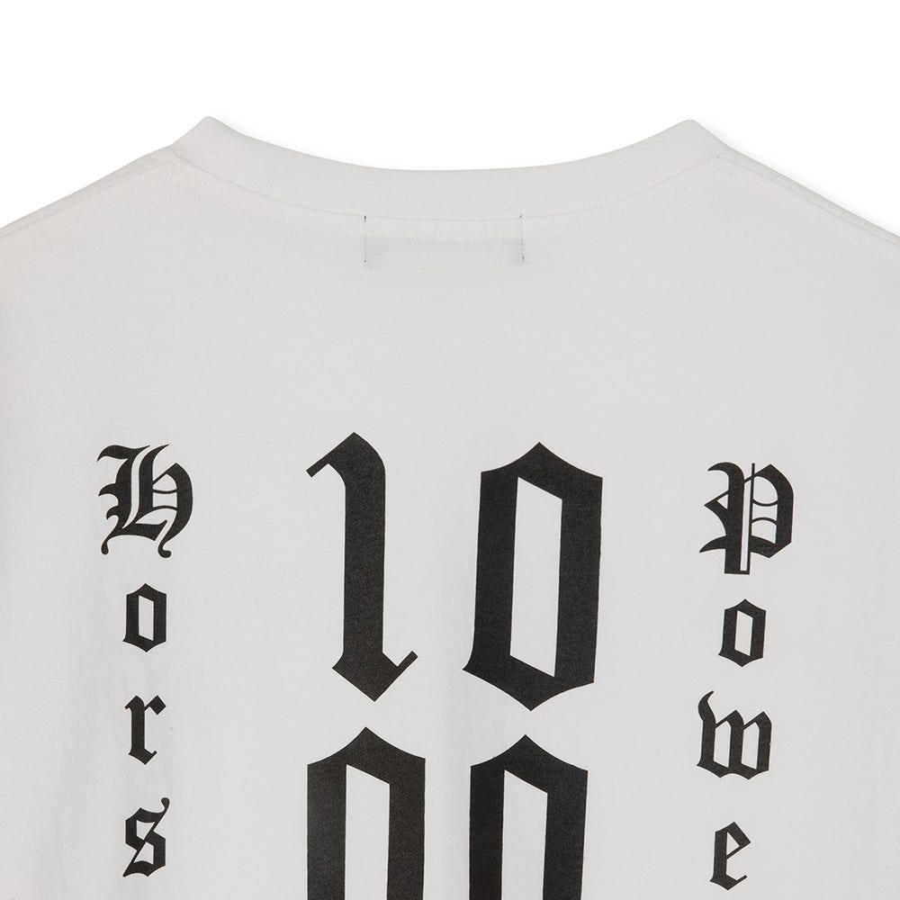 PCS25GXSS005 Peaches. 1000 Horse Power S/S Tee Black - #5