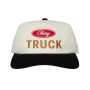 Cherry LA Truck 5 Panel Hat Ivory