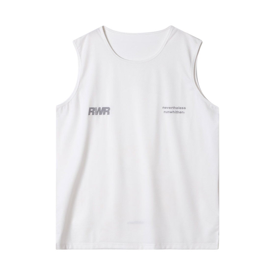 [KREAM 단독] 런위더 트레이닝 싱글렛 화이트([KREAM 단독] runwhither Training Singlet White)