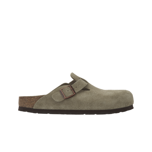 Birkenstock Boston Soft Footbed Taupe - Narrow