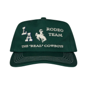 Cherry LA Rodeo 5 Panel Hat Forest Green