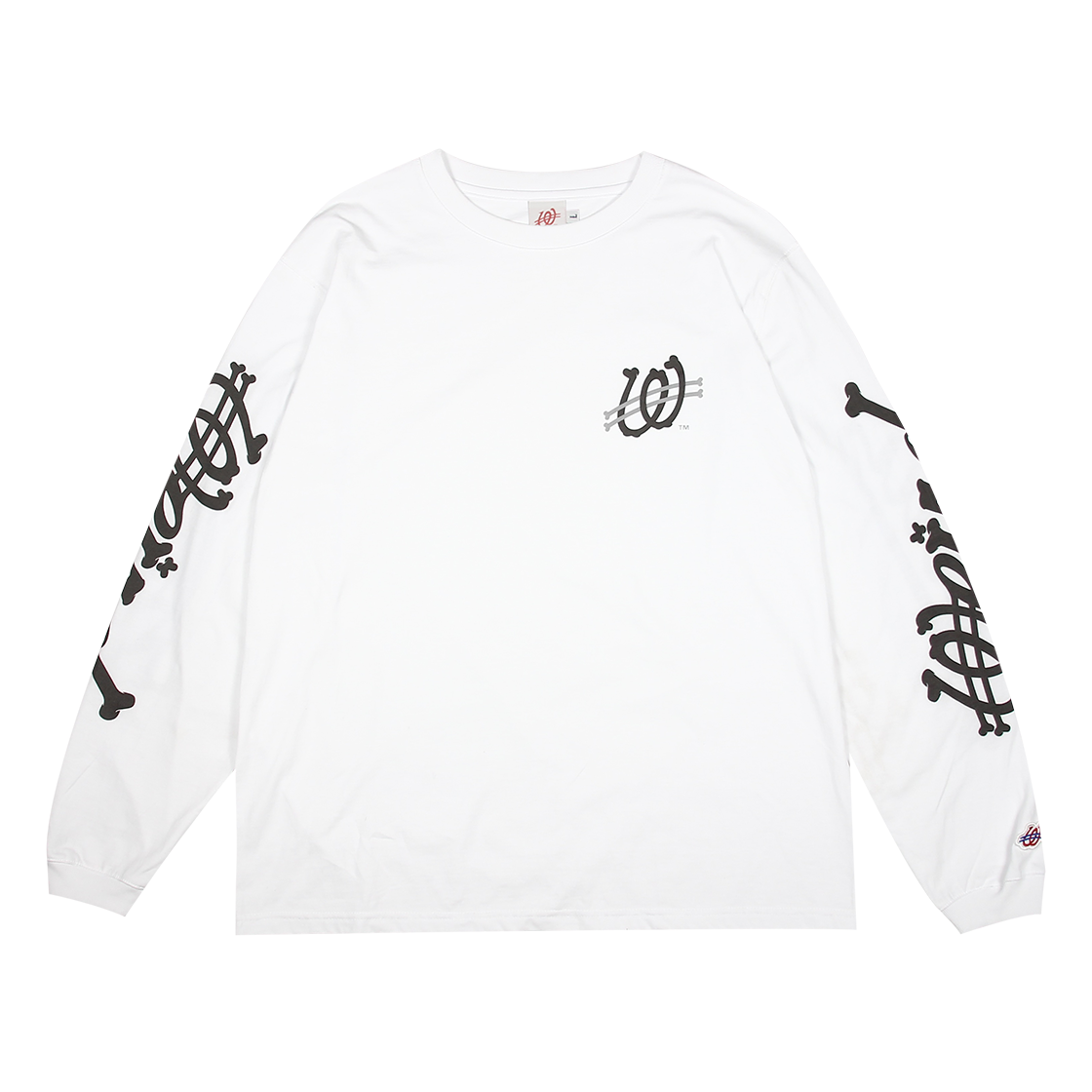 위얼드월드 본투비 롱슬리브 화이트(Weird World Born To Be Long Sleeve White)