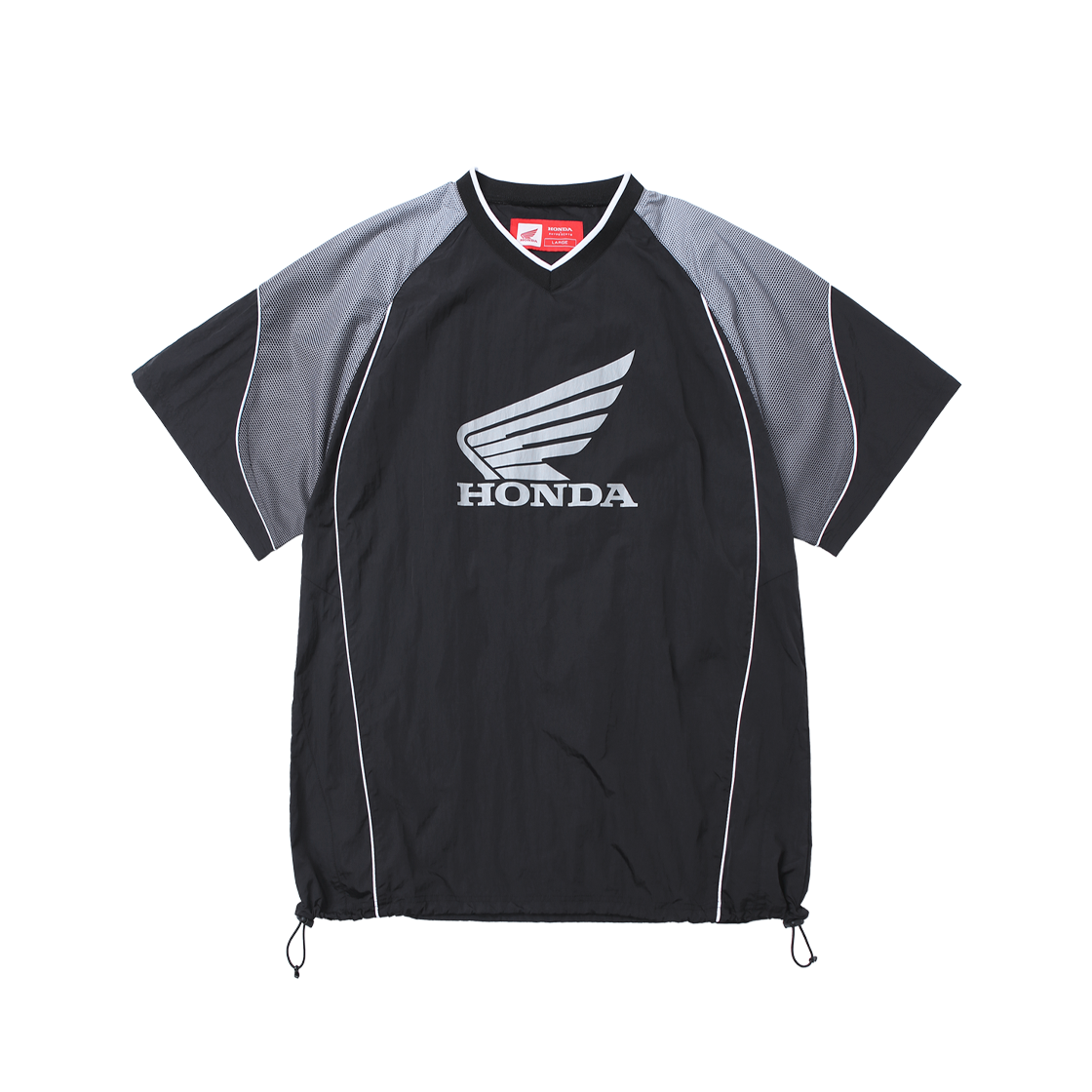 HFM1SS302BBK Honda Speed Track nylon Short sleeve Black - 대표 이미지 #1
