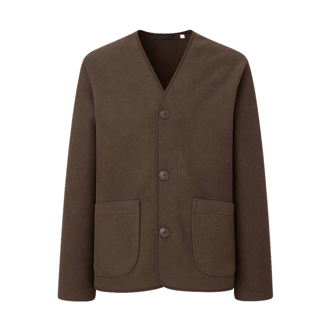 유니클로 U 플리스 가디건 다크 브라운- KR(Uniqlo U Fleece Cardigan Dark Brown- KR)