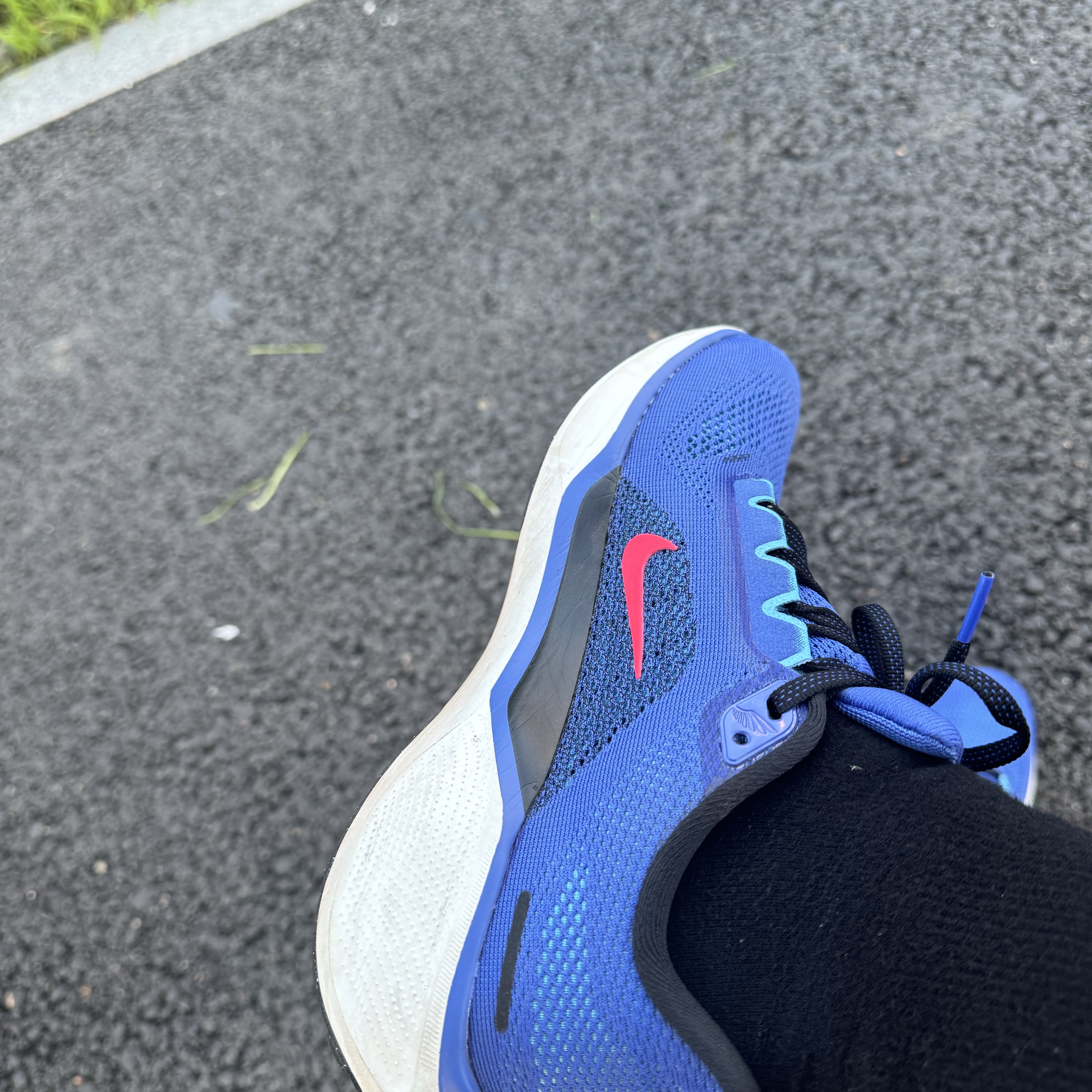 Nike Air Zoom Pegasus 41 Astronomy Blue Black 착용 스타일