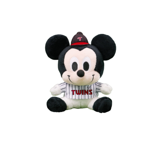 KBO x Disney Mickey Plush Keyring LG Twins