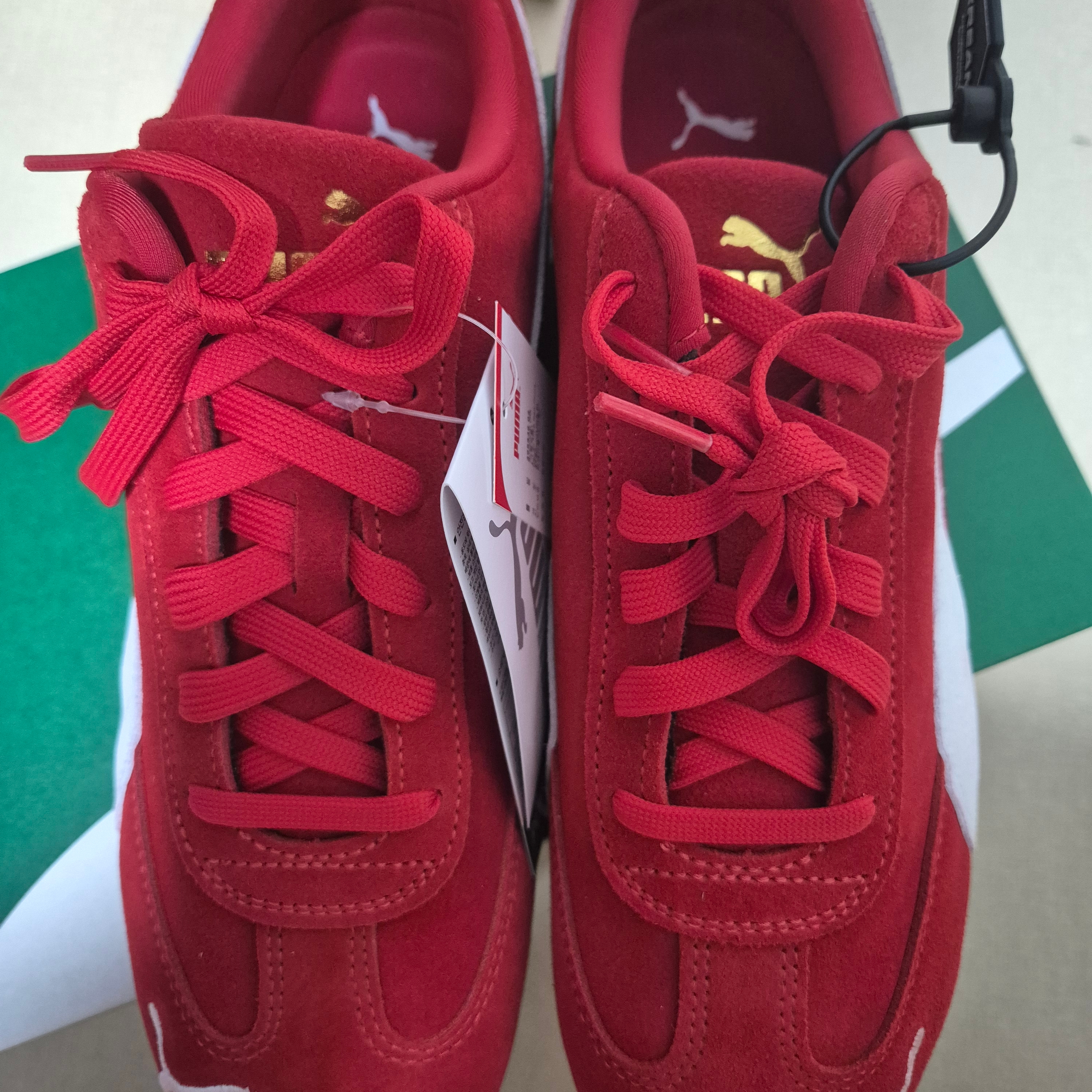 Puma Speedcat OG Red White 착용 스타일