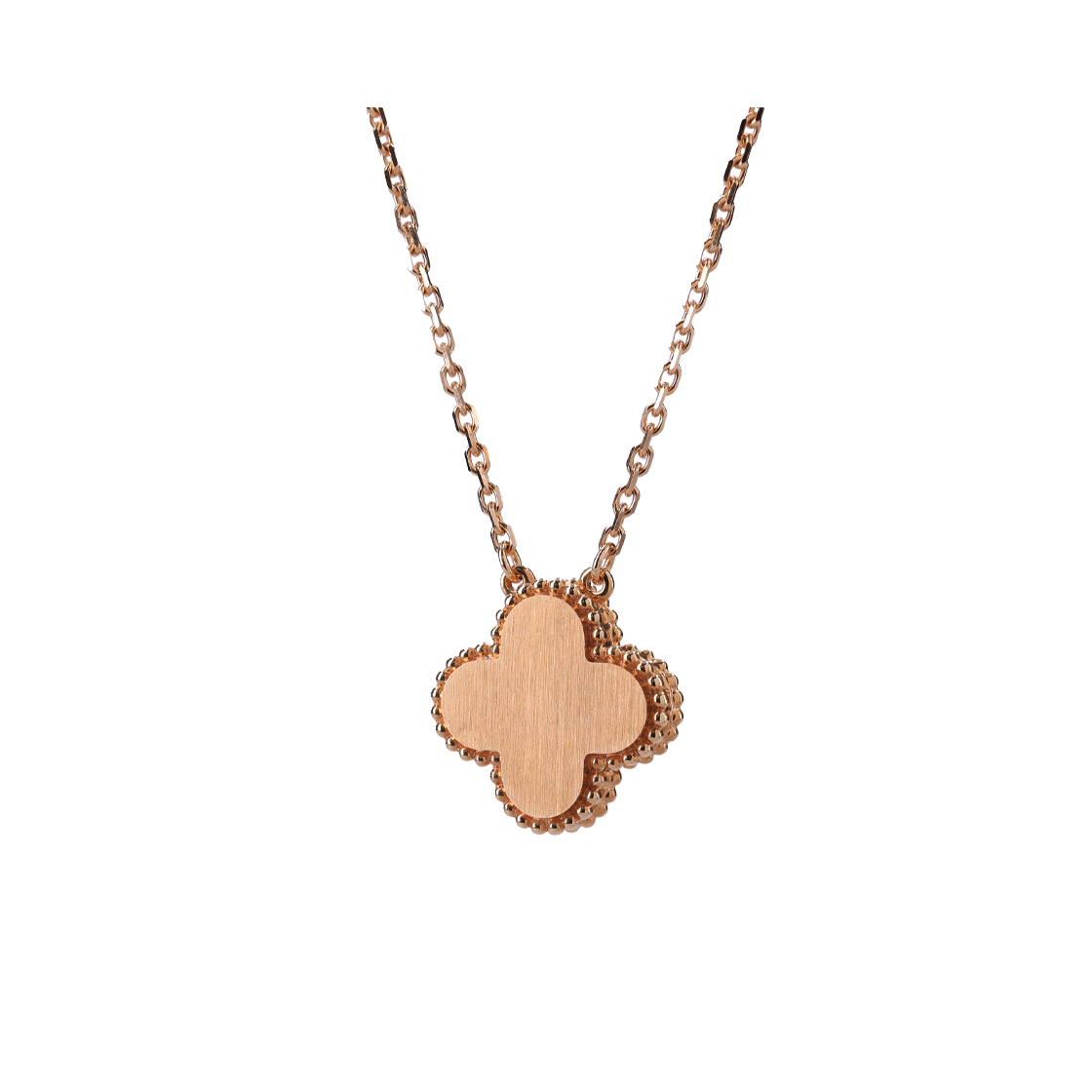 ITRAB427M3LB VAN CLEEF & ARPELS Vintage Alhambra Holiday Pendant 18K Gold Diamond Rhodonite - #5