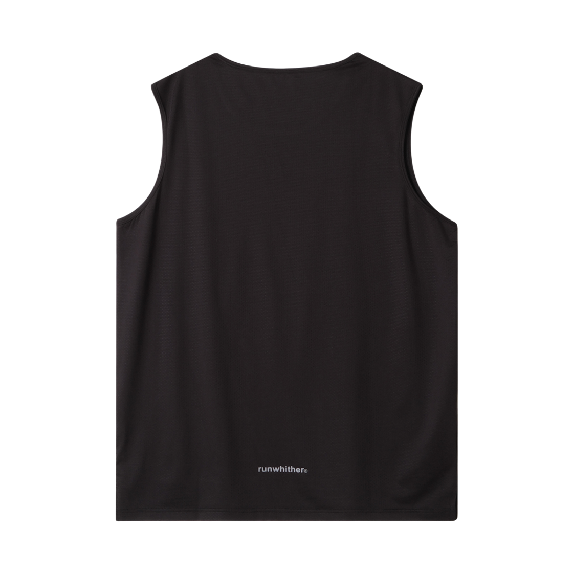 APP0017 runwhither Training Singlet Black - #2