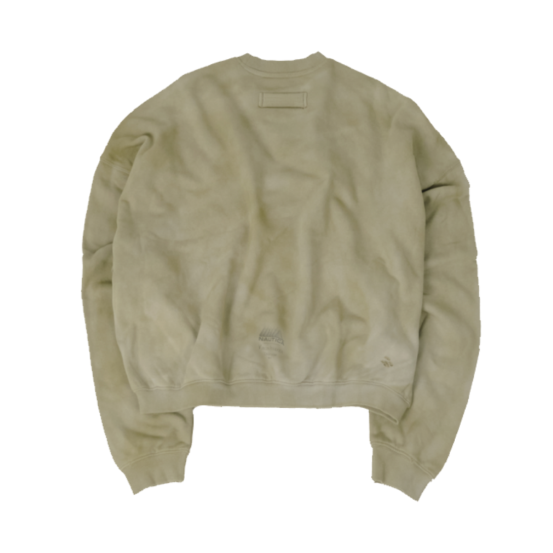 언더마이카 x 노티카 아플리케 스웨트 셔츠 베이지 - 25SS(Undermycar x Nautica Aplique Sweat Shirts Beige - 25SS) - 2