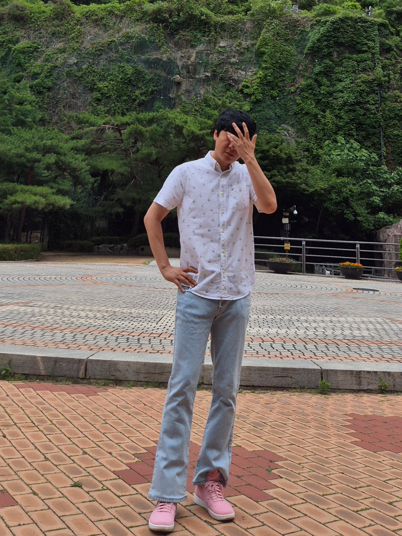 (W) Diesel 1969 D-Ebbey 09f68 Bootcut and Flare Jeans Light Blue 착용 스타일 - 1