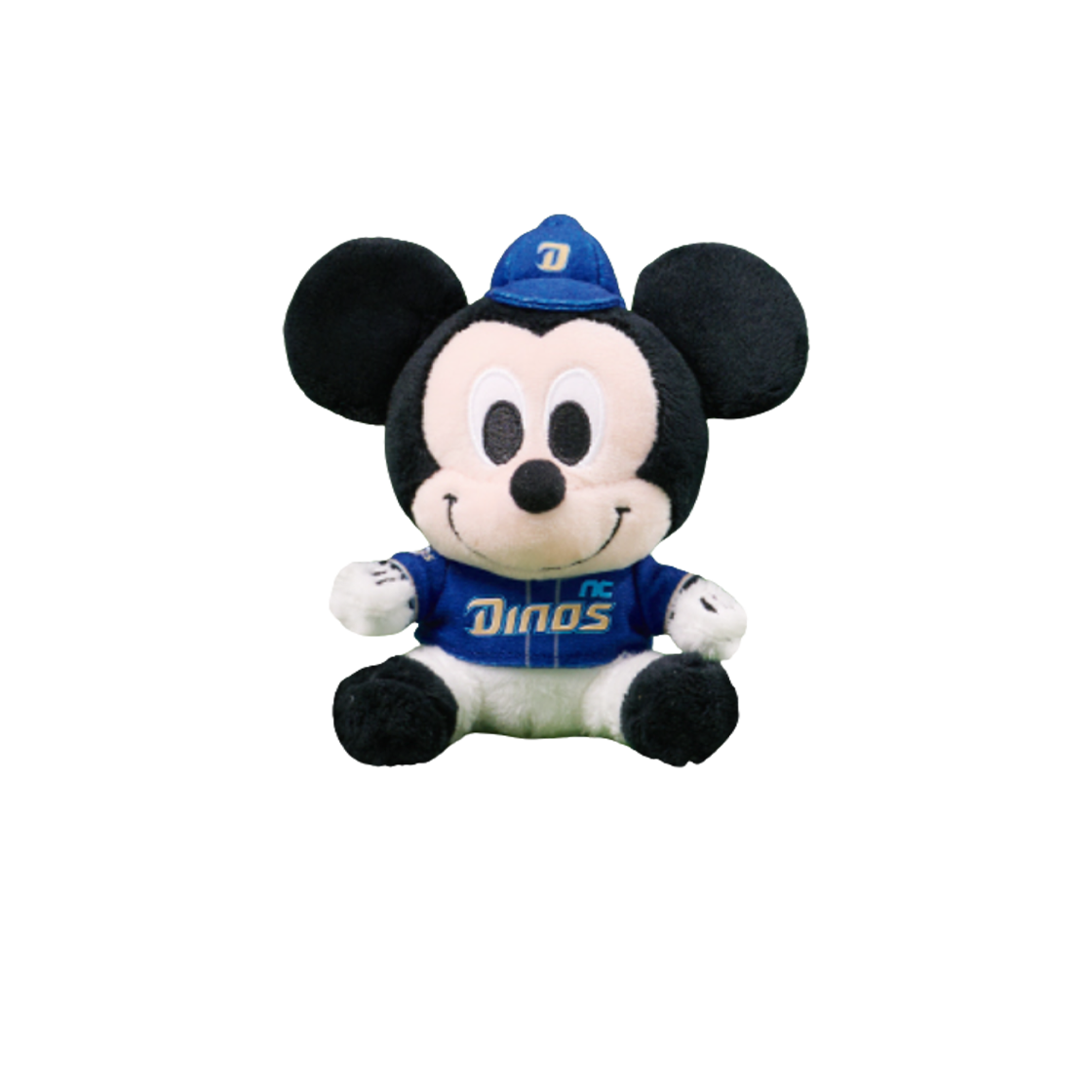 KBO x 디즈니 미키 플러시 키링 NC 다이노스(KBO x Disney Mickey Plush Keyring NC Dinos)