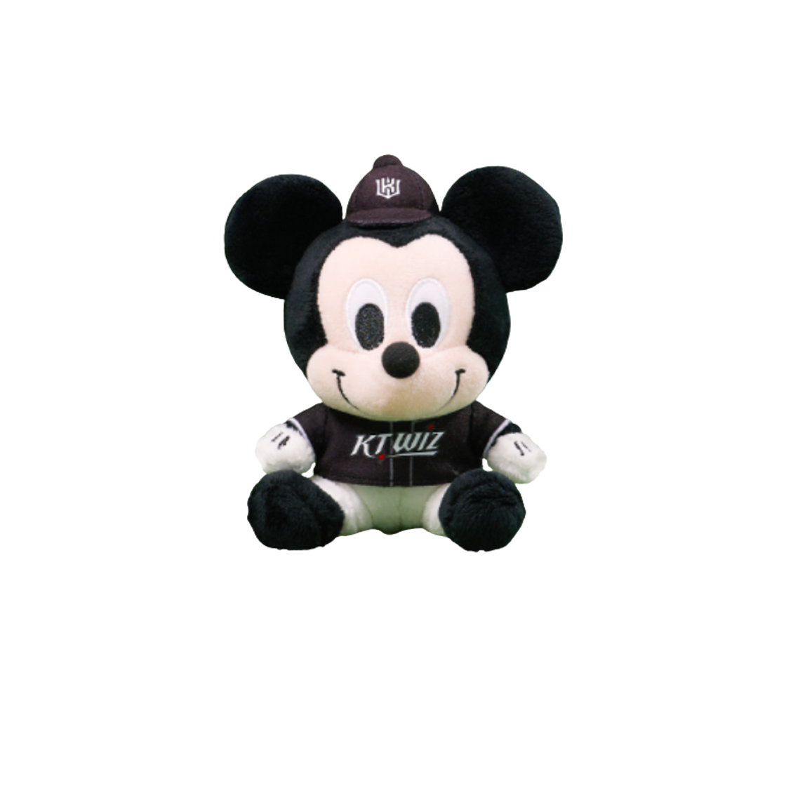 KBO x 디즈니 미키 플러시 키링 KT 위즈(KBO x Disney Mickey Plush Keyring KT Wiz)