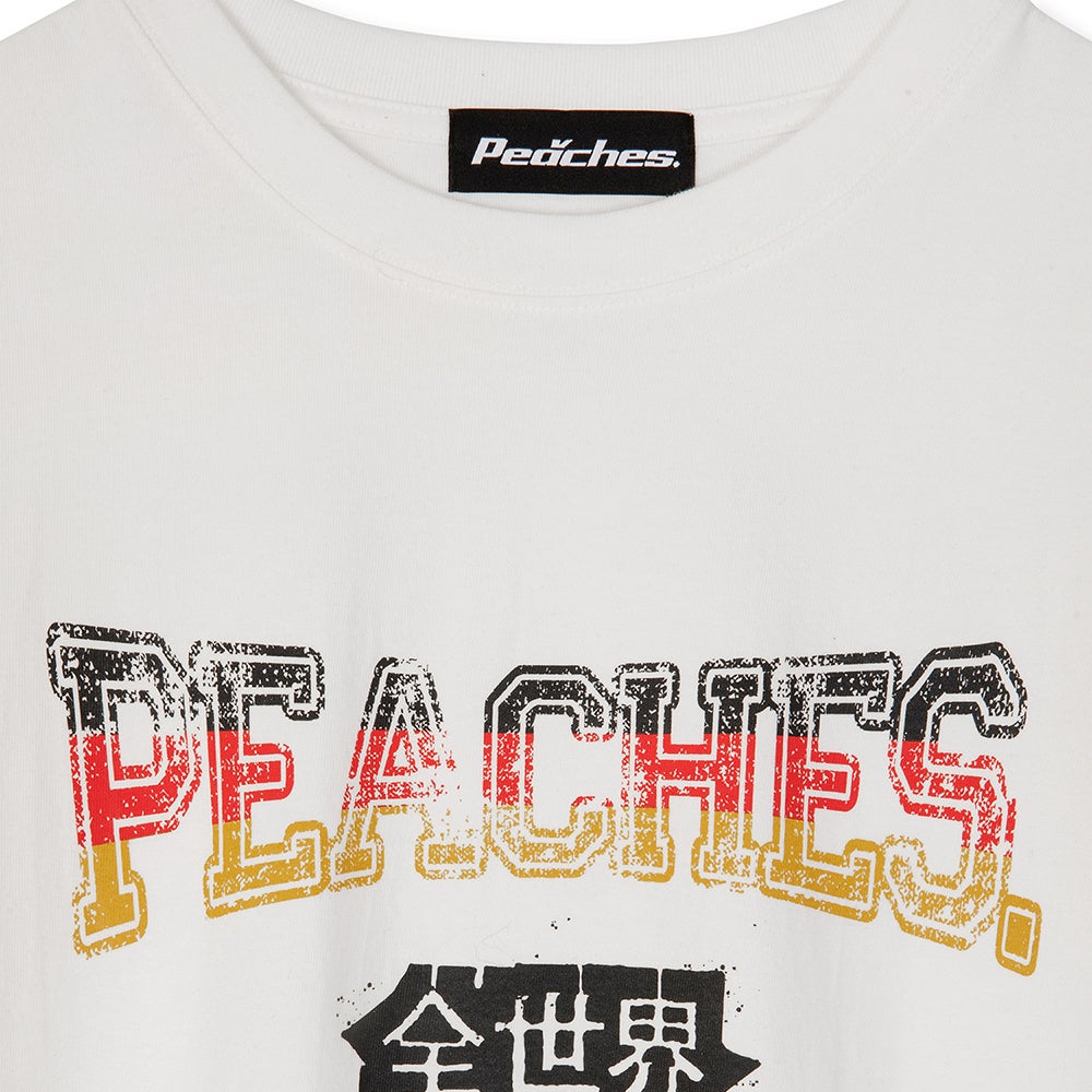 PCS25GXSS007 Peaches. Peaches Boxing Logo S/S Tee Black - #4