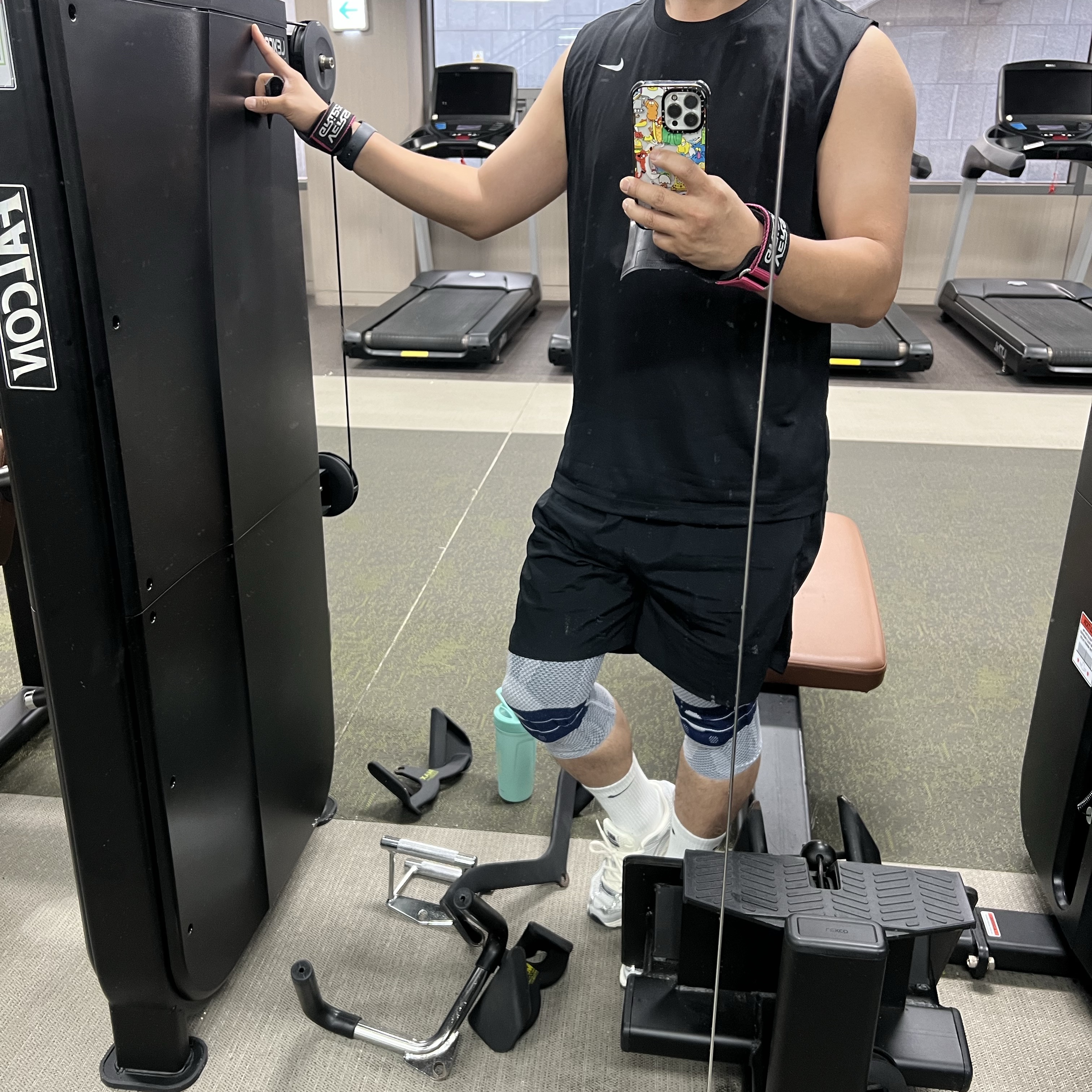 Nike Dri-Fit Legend Sleeveless Fitness T-Shirt Black - Asia 착용 스타일