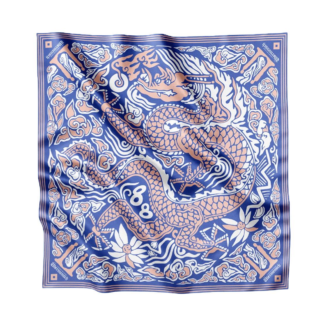지드래곤 위버멘쉬 스카프 블루(G-DRAGON Ubermensch Scarf Blue)