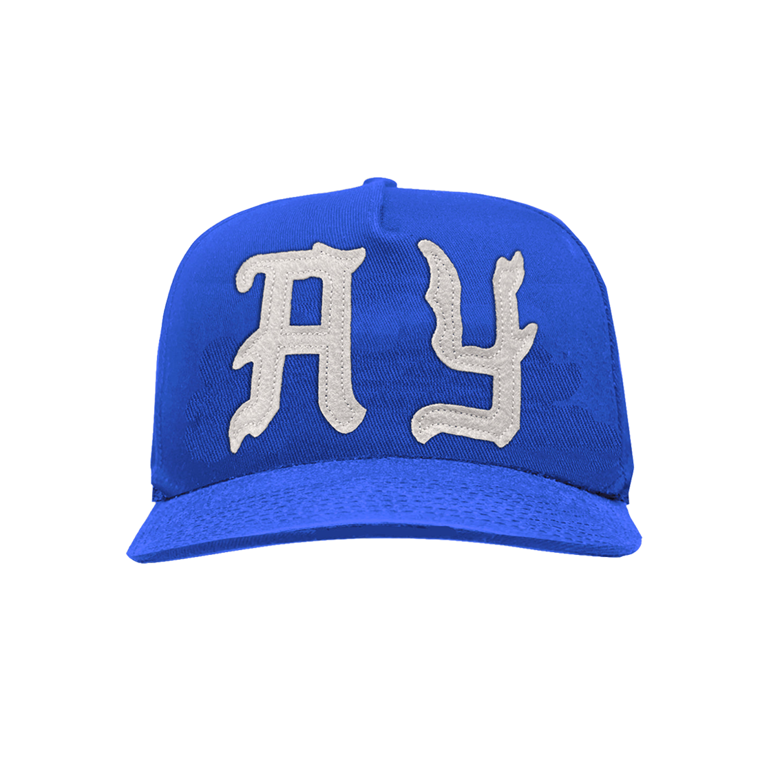 애스크유어셀프 AY 패치 스냅백 캡 블루(Askyurself AY Patch Snapback Cap Blue)