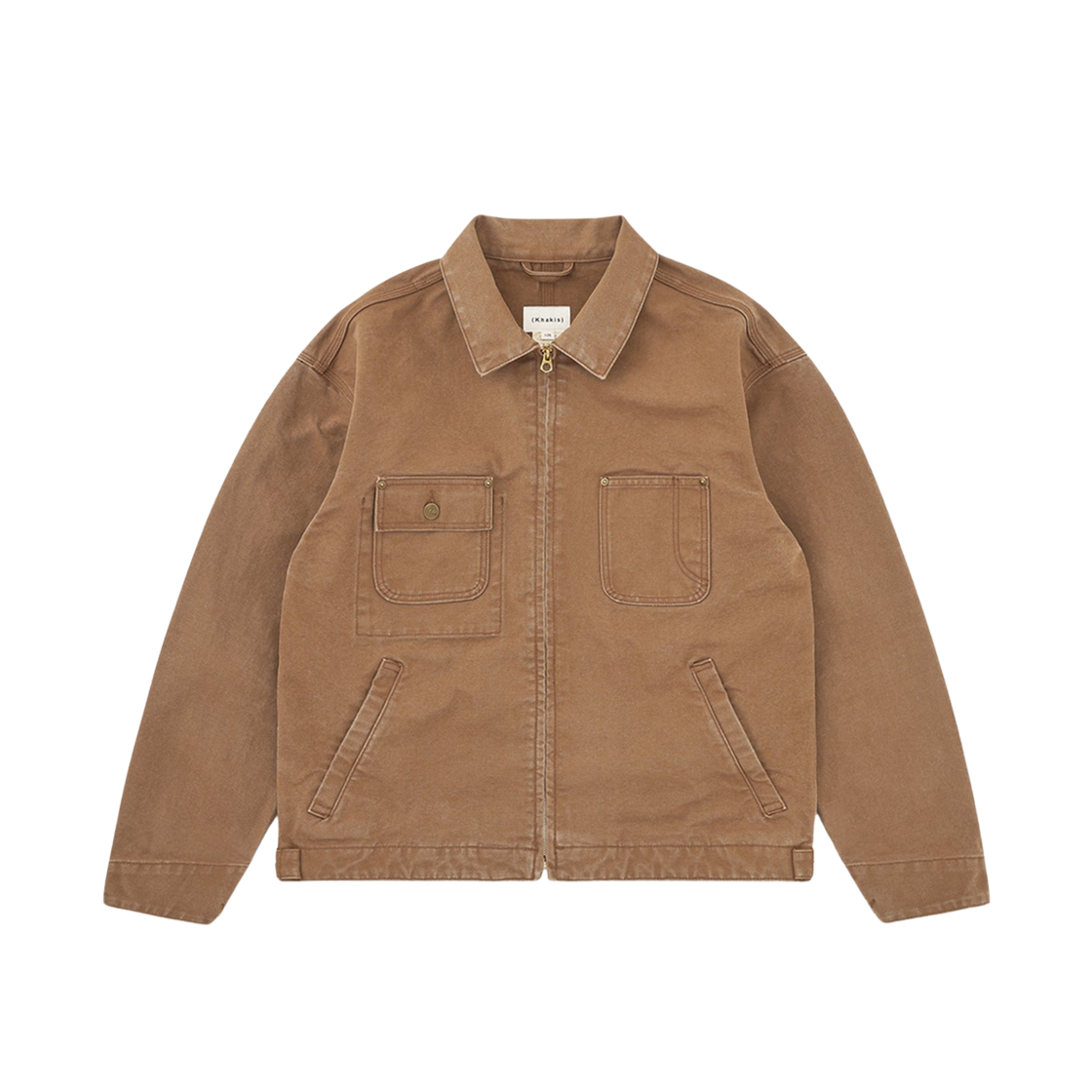 카키스 O.D 덕 자켓 브라운(Khakis O.D Duck Jacket Brown)
